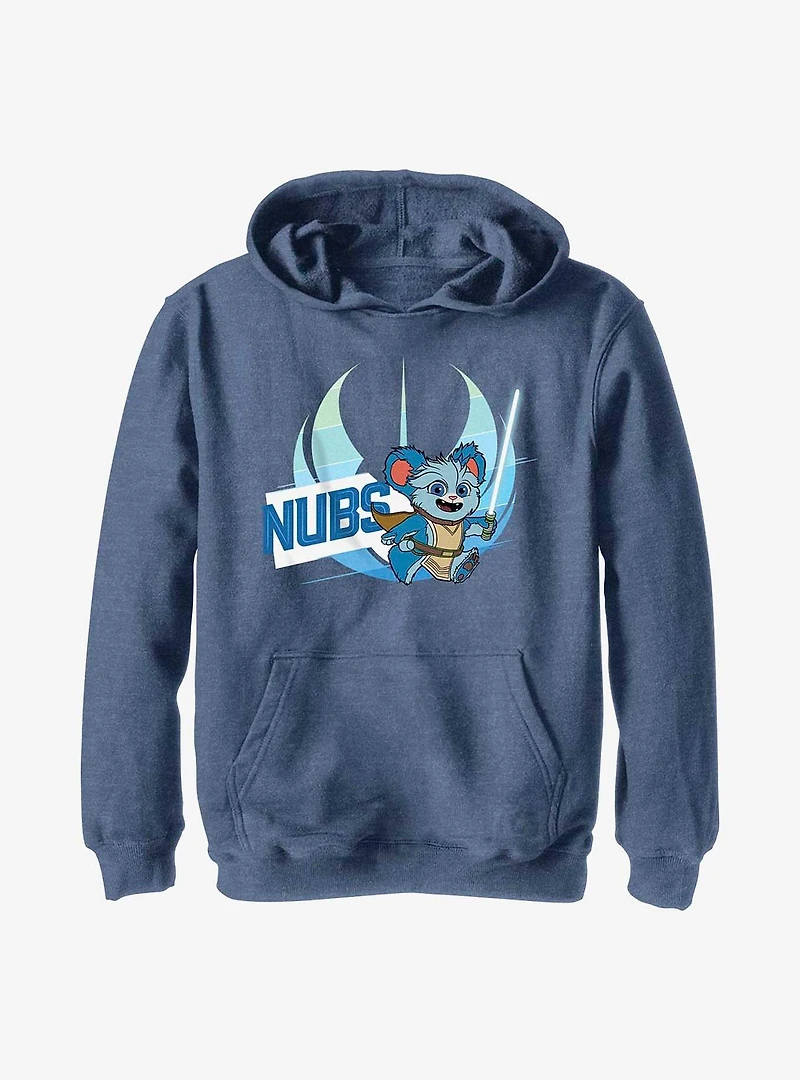 Star Wars: Young Jedi Adventures Nubs Rebel Symbol Youth Hoodie