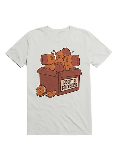 Adopt a Capybara Kawaii Capy T-Shirt