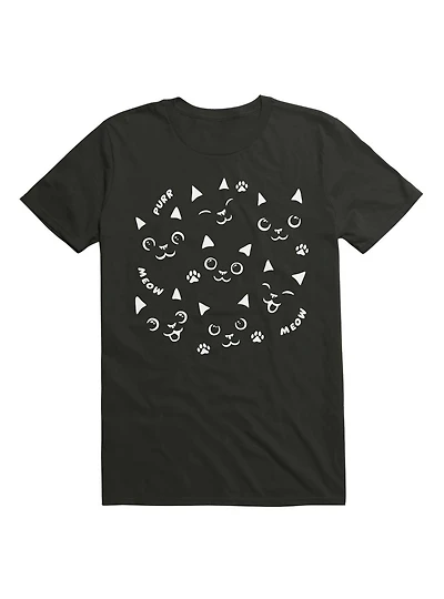 Black Cats a Shirt T-Shirt