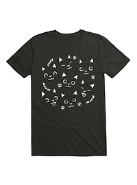 Black Cats a Shirt T-Shirt