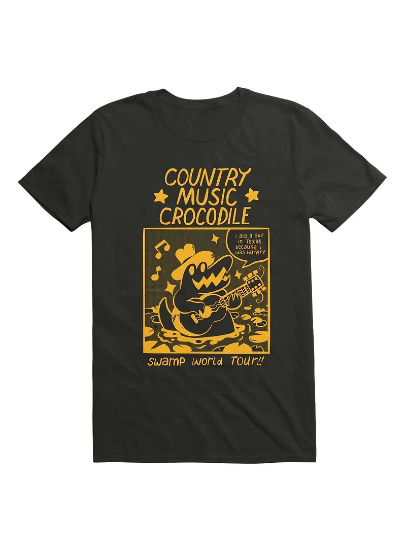 COUNTRY MUSIC CROCODILE T-Shirt