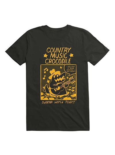 COUNTRY MUSIC CROCODILE T-Shirt