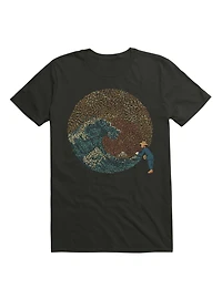 Kanagawa Wave Starry Night T-Shirt