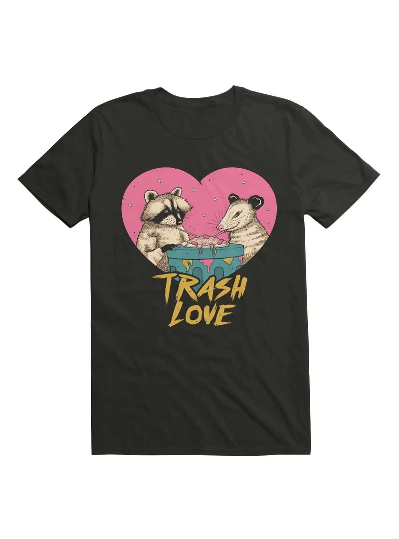 Trash Love Raccoon And Possum T-Shirt