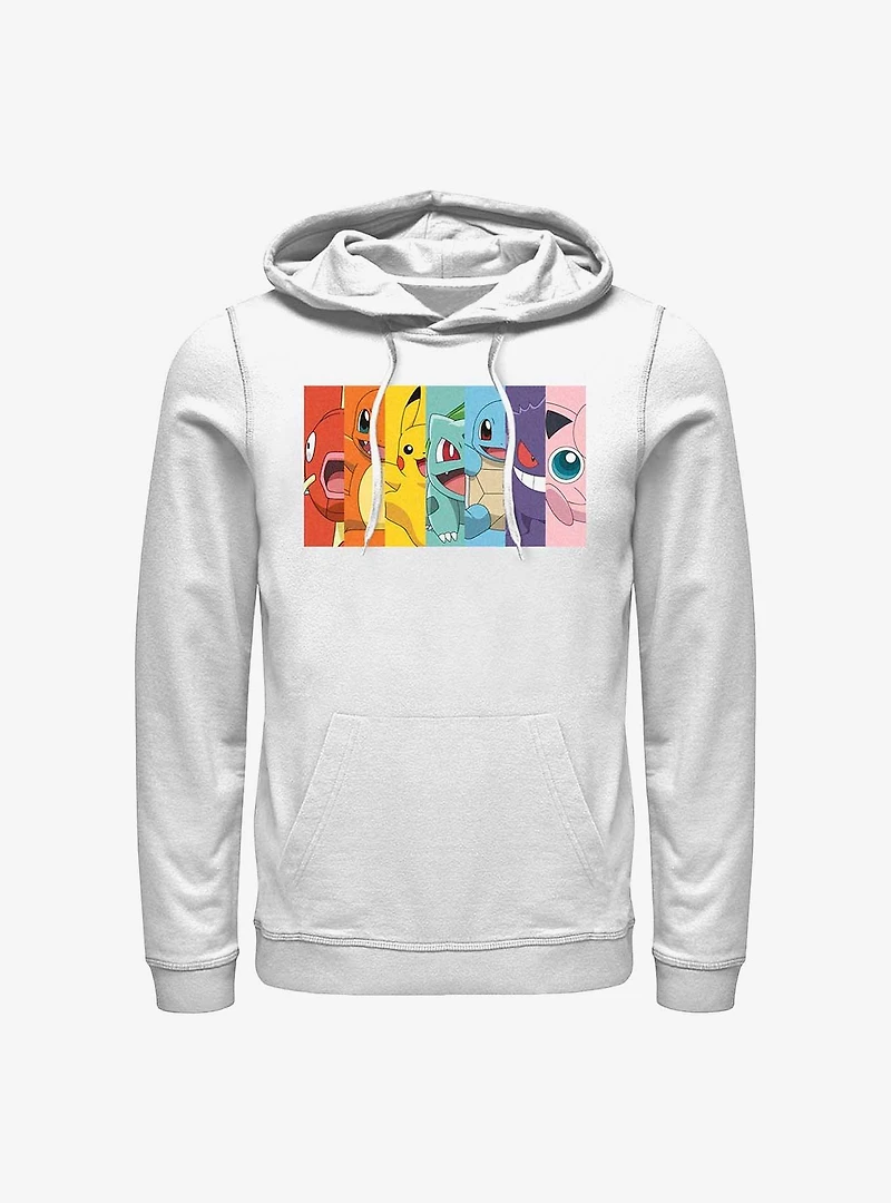 Pokemon Generation 1 Rainbow Hoodie