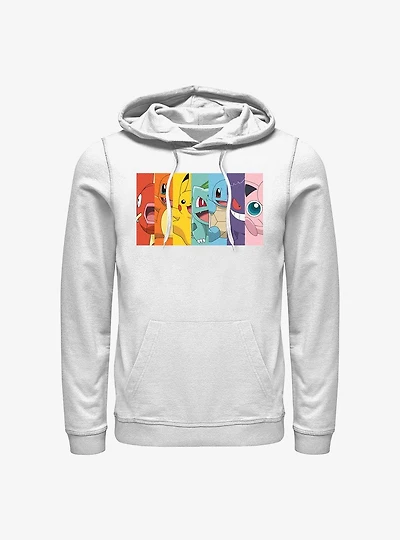 Pokemon Generation 1 Rainbow Hoodie