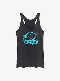 Pokemon Blastoise Graffiti Girls Raw Edge Tank