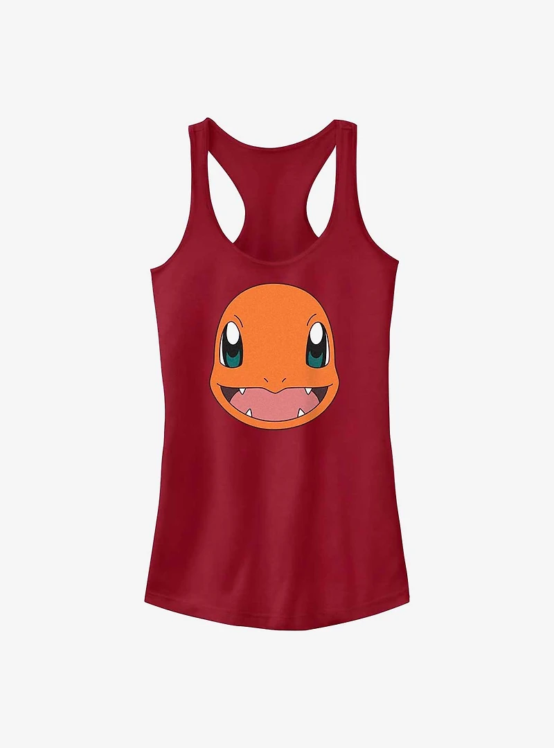 Pokemon Charmander Face Girls Tank