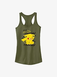 Pokemon Pikachu Laugh Girls Tank