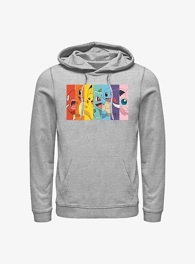Pokemon Generation 1 Rainbow Hoodie