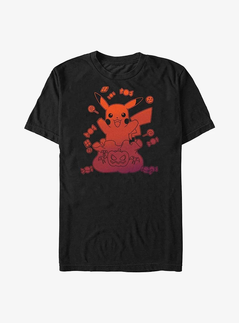 Pokemon Pikachu Halloween Candy T-Shirt