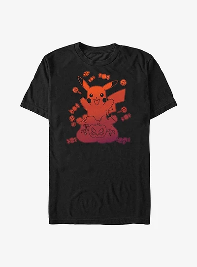 Pokemon Pikachu Halloween Candy T-Shirt