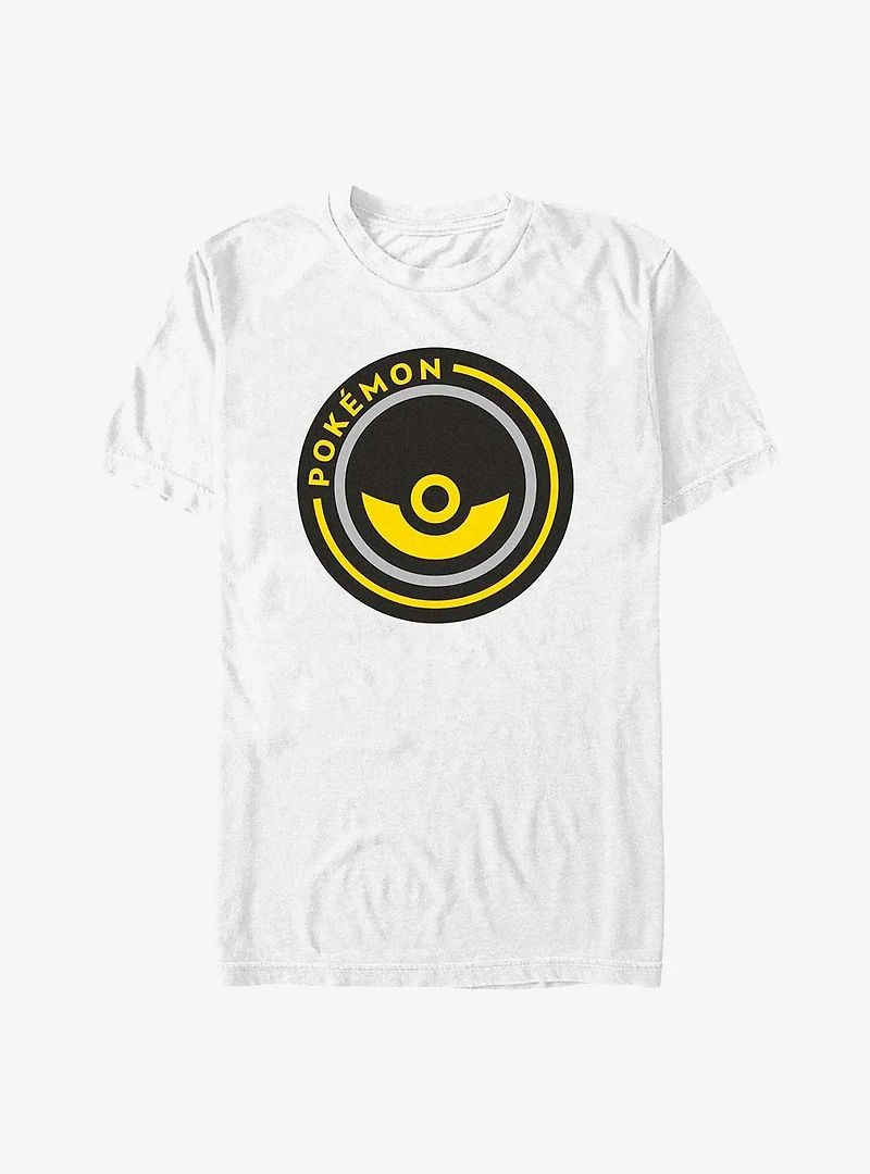 Pokemon Pokeball Circle Badge T-Shirt