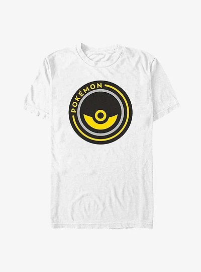 Pokemon Pokeball Circle Badge T-Shirt