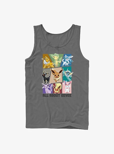 Pokemon All About Eevee Tank Top
