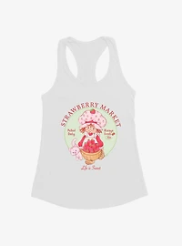 Strawberry Shortcake & Custard Market Girls Tank Top