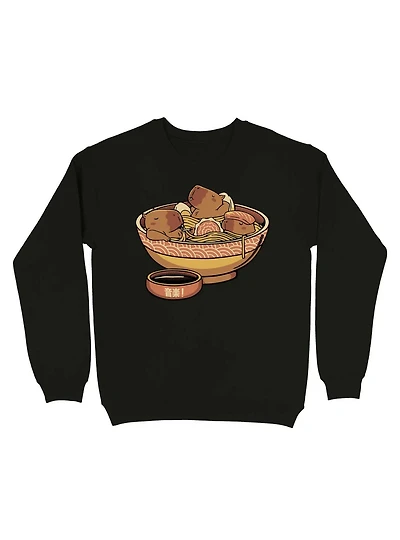 Capybara Cute Ramen Sweatshirt