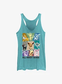 Pokemon All About Eevee Womens Tank Top