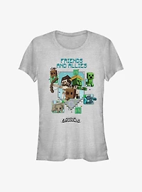 Minecraft Legends Friends & Allies Girls T-Shirt