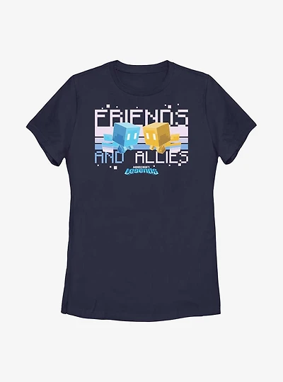 Minecraft Legends Friends And Allies Womens T-Shirt