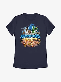 Minecraft Legends Overworld vs. Nether Womens T-Shirt