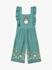 Studio Ghibli My Neighbor Totoro Floral Toddler Ruffle Romper - BoxLunch Exclusive