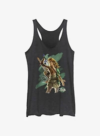 the Legend of Zelda: Tears Kingdom Hero Link Girls Tank