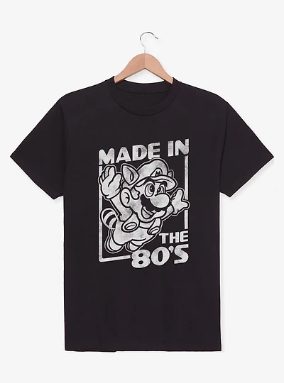 Nintendo Mario Made The 80's T-Shirt