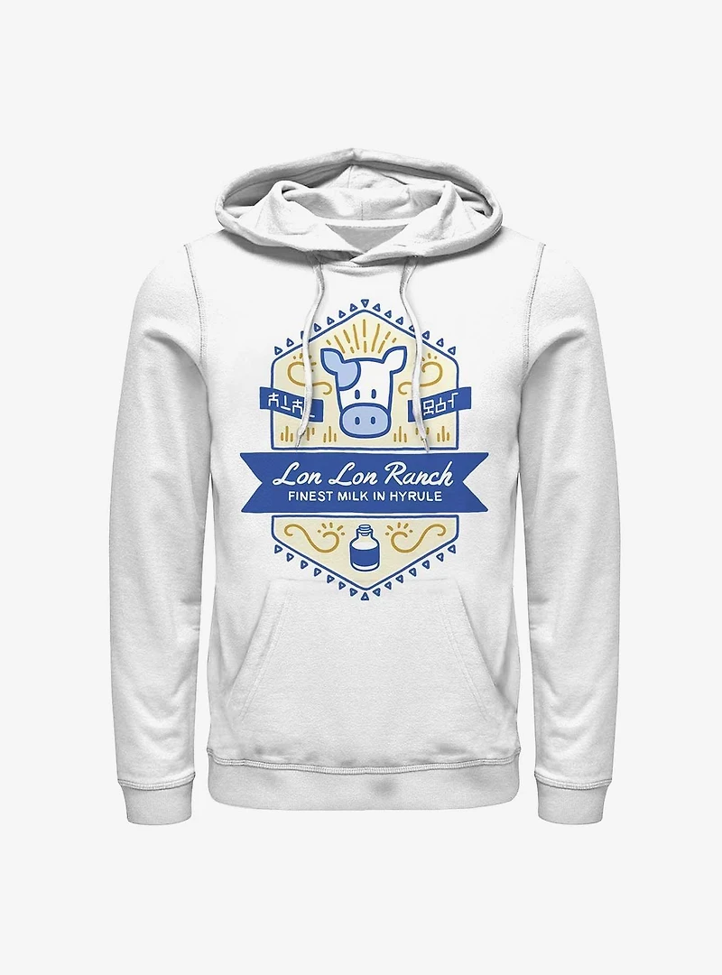 Nintendo The Legend of Zelda Lon Ranch Finest Milk Hyrule Hoodie