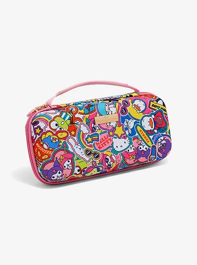 Sanrio Hello Kitty & Friends Stickers Allover Print Nintendo Switch Case
