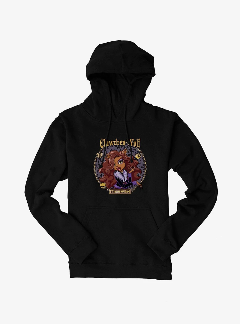 Monster High Clawdeen Wolf Circle Portrait Hoodie