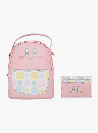 Nintendo Kirby Figural Mini Backpack Wristlet & Cardholder Set