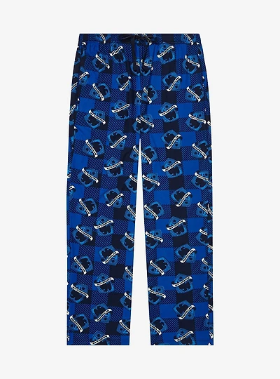 Harry Potter Plaid Ravenclaw Allover Print Sleep Pants - BoxLunch Exclusive