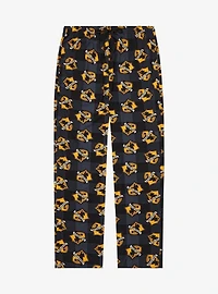 Harry Potter Plaid Hufflepuff Allover Print Sleep Pants - BoxLunch Exclusive