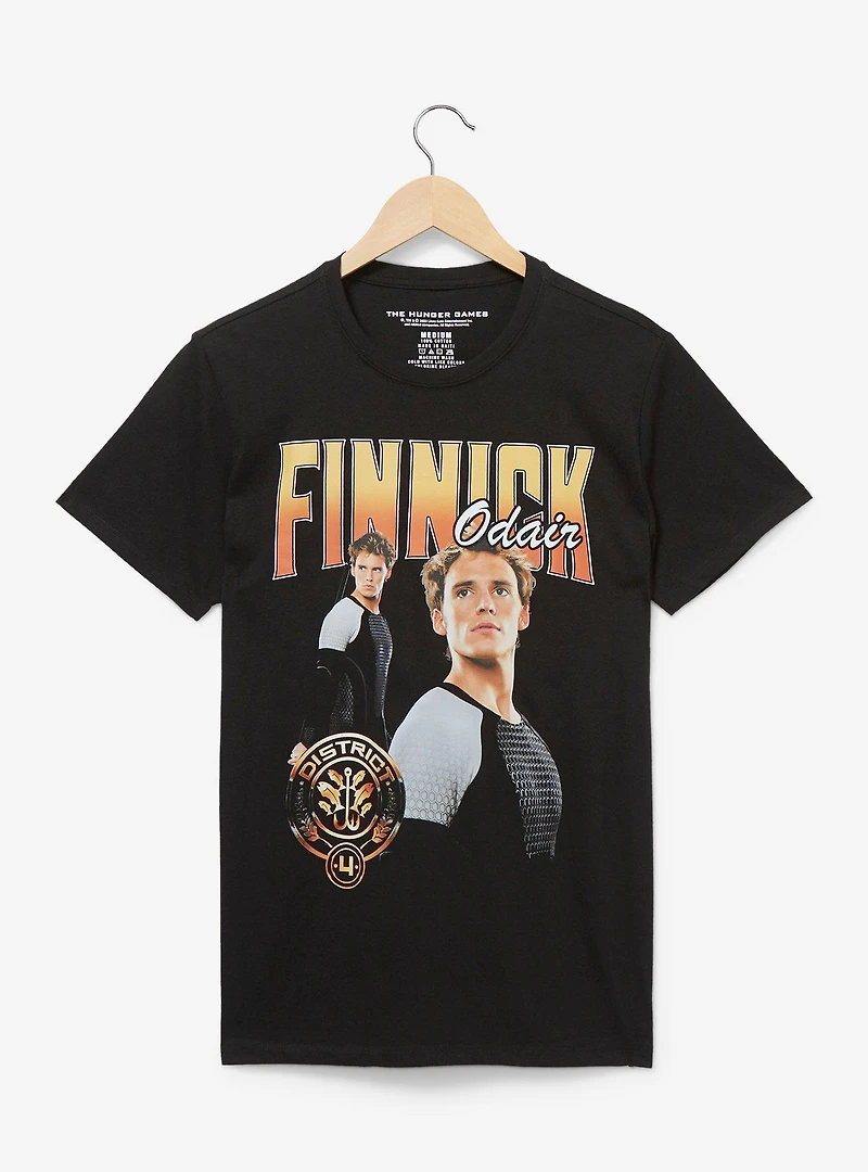 The Hunger Games Finnick Odair Retro Style Women's T-Shirt - BoxLunch Exclusive