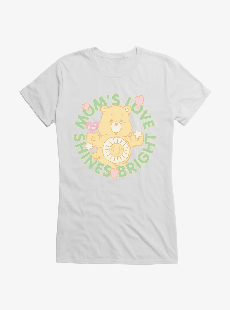 Care Bears Mom's Love Shines Bright Funshine Bear Girls T-Shirt