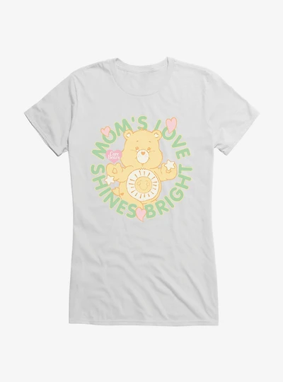 Care Bears Mom's Love Shines Bright Funshine Bear Girls T-Shirt