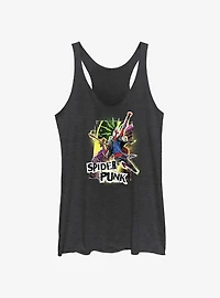Marvel Spider-Man: Across The Spiderverse Spider-Punk Poster Girls Tank