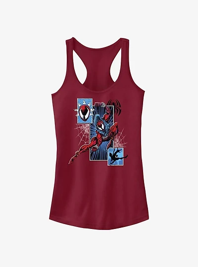 Marvel Spider-Man: Across The Spiderverse Scarlet Spider Senses Tingling Girls Tank