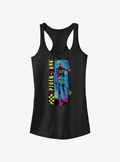 Marvel Spider-Man: Across The Spiderverse Spider-Punk Poster Girls Tank