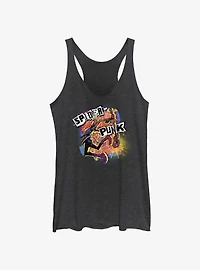Marvel Spider-Man: Across The Spiderverse Rock On Spider-Punk Girls Tank