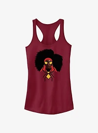Marvel Spider-Man: Across The Spiderverse Jessica Drew Portrait Girls Tank