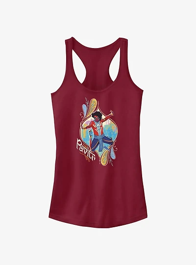 Marvel Spider-Man: Across The Spiderverse Pavitr Jump Girls Tank