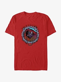 Marvel Spider-Man: Across The Spiderverse Cyborg Spider-Woman Badge T-Shirt