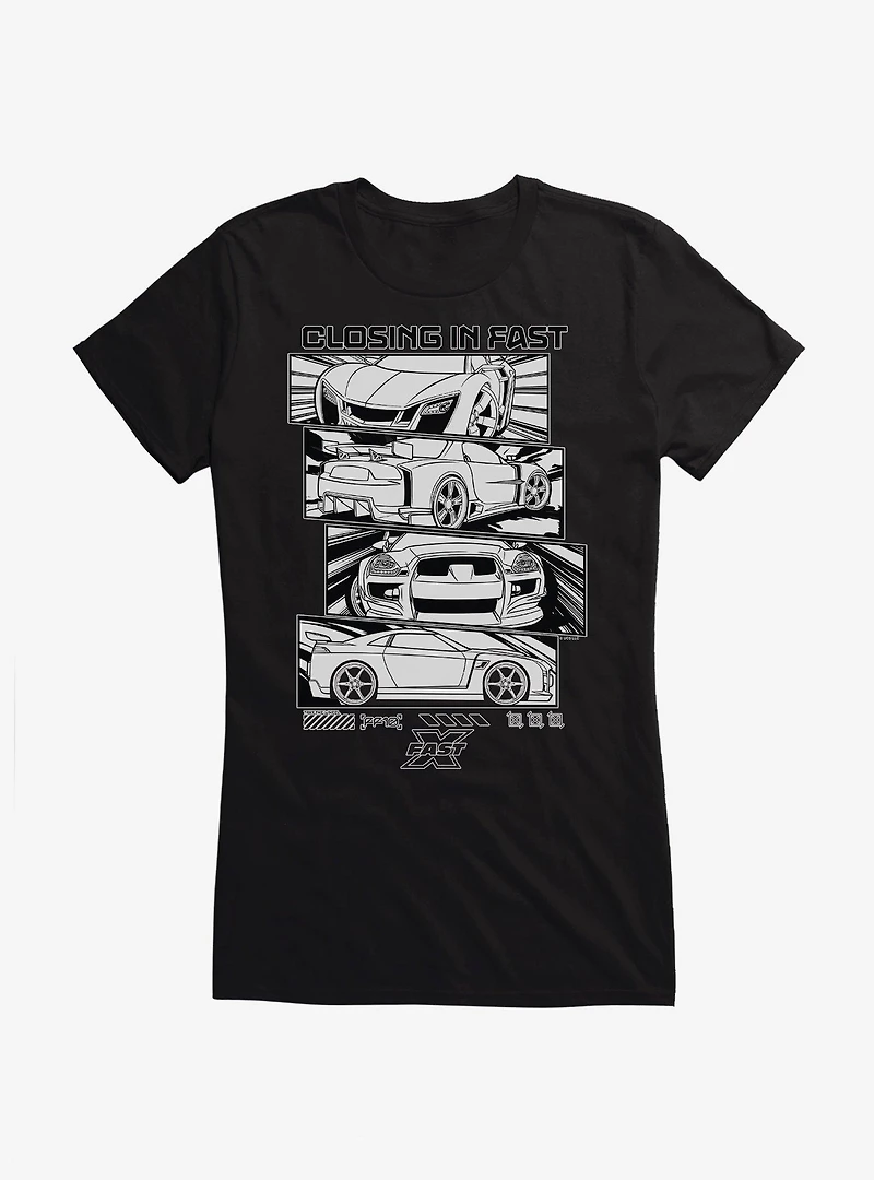 Fast X Closing JDM Girls T-Shirt