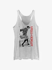 Attack on Titan Levi Ackerman Manga Womens Tank Top