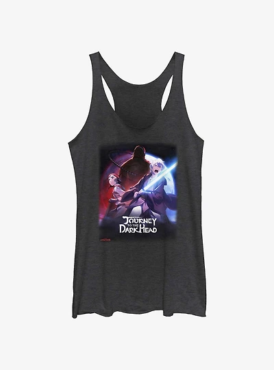 Star Wars: Visions Journey To The Dark Head Poster Girls Tank