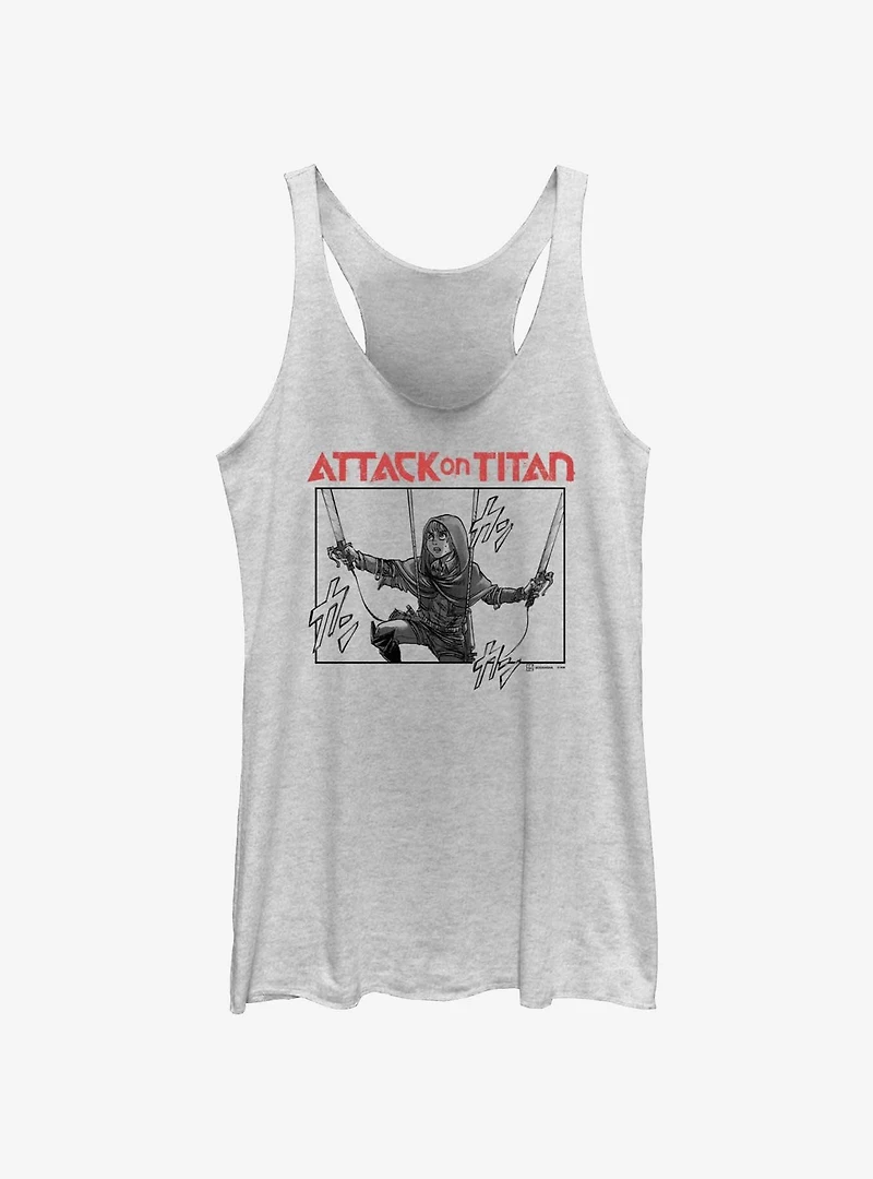 Attack on Titan Armin Struggling Manga Womens Tank Top