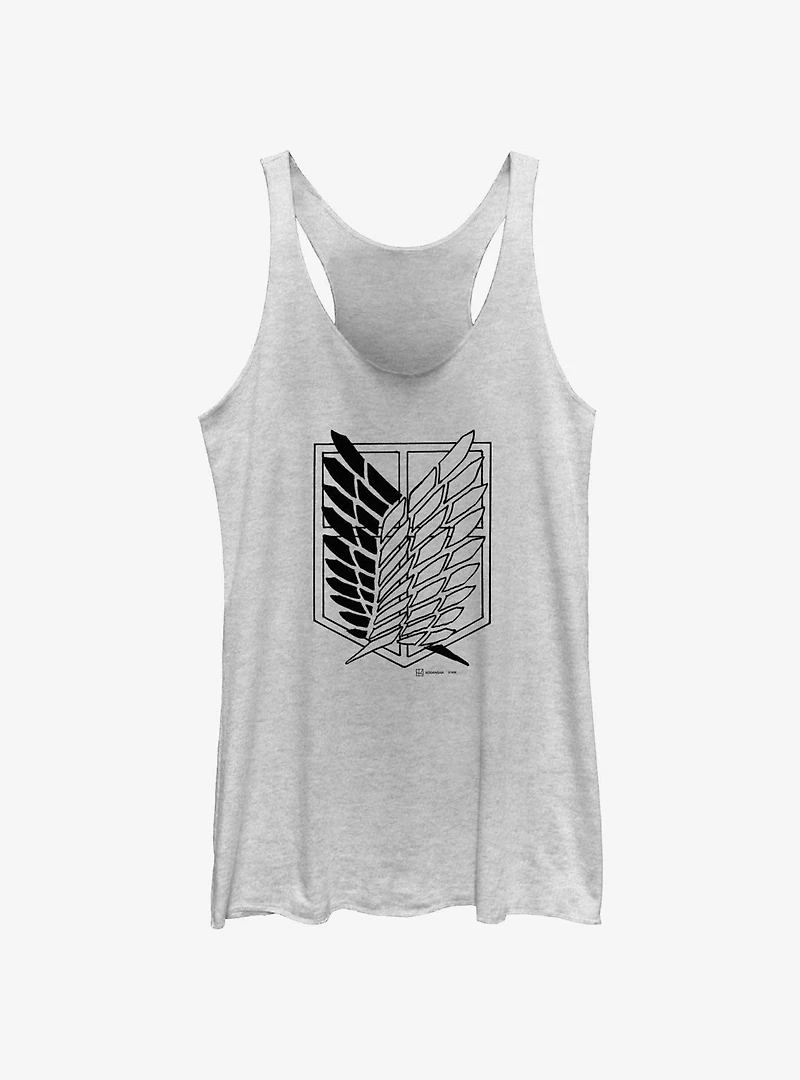Attack on Titan Scout Regiment Wings of Freedom Womens Tank Top
