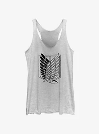 Attack on Titan Scout Regiment Wings of Freedom Womens Tank Top